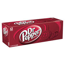 Dr. Pepper 12oz Cans 12pk + Bottle Deposit $.60