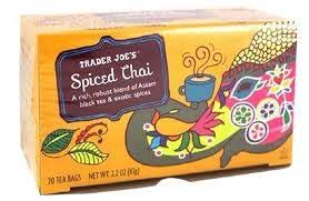 TJ Spiced Chai Tea 20 Bags