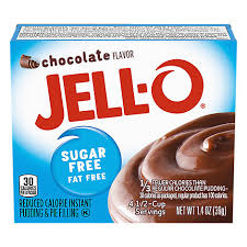 Jell-O Chocolate Sugar Free Fat Free Instant Pudding 1.4oz