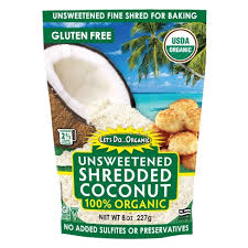 Let's Do Organic Unsweetened Shredded Coconut 8oz