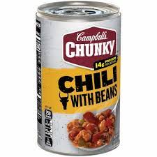 Campbell's Chunky Chili w/ Beans 19oz