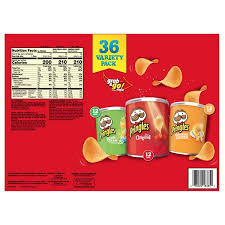 Pringles Grab & Go Variety Pack 36ct