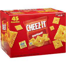 Cheez-it Original Snack Crackers Packs 1.5oz x 45ct