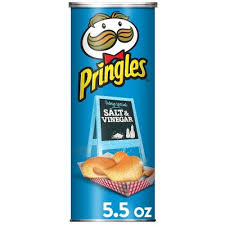 Pringles Salt + Vinegar Potato Chips 5.5oz