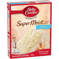 Betty Crocker White Cake Mix 14.25oz