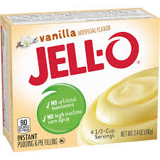 Jell-O Vanilla Instant Pudding 3.4oz