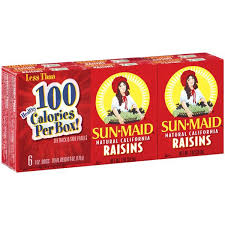 Sunmaid Raisins 6oz x 6pk