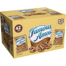 Famous Amos Chocolate Chip Cookies 2oz 42ct