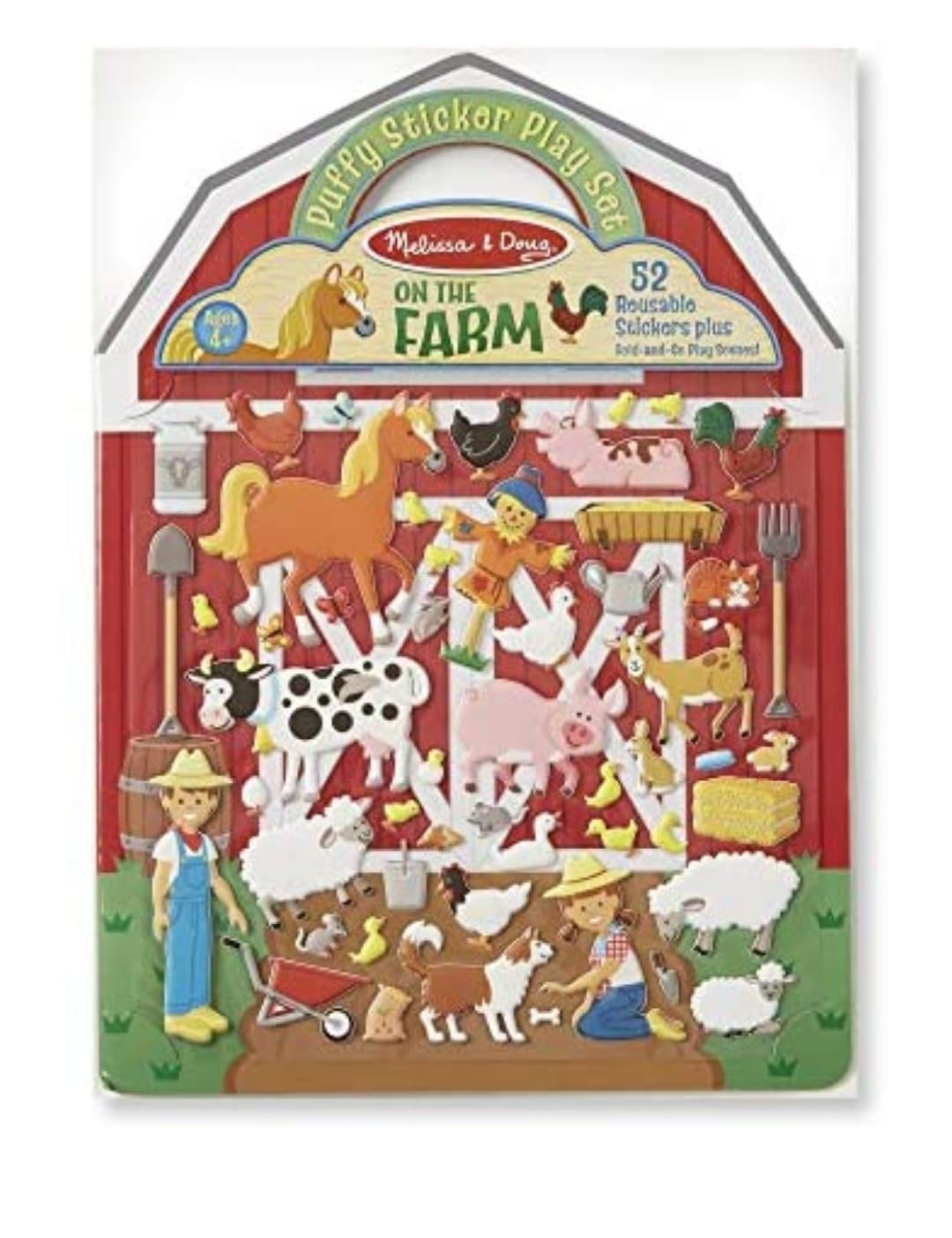 Melissa and Doug Puffy Sticker Play Set On The Farm