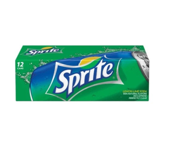 Sprite 12oz Cans 12pk + Bottle Deposit $.60