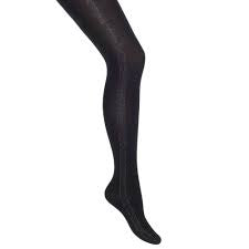 Black Tights Bonnie Doon Fern Medium Black