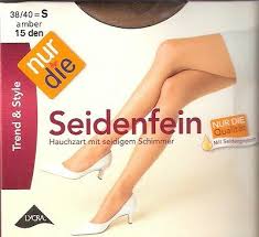 Nur Die Seidenfein Nylons Amber Medium