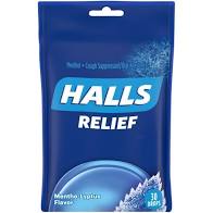 Halls Relief Mentho-Lyptus Flavor 30ct