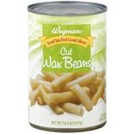 Wegmans Cut Wax Beans 14.5oz