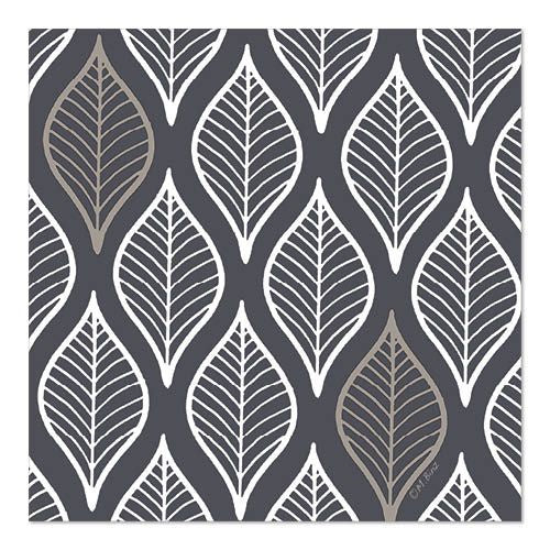 Papstar Basic Edition Leafy Napkin 33x33cm 30pk