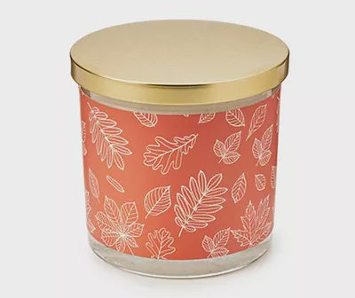 The Orchard Warm Pumpkin Spice Candle w/Gold Lid 14oz