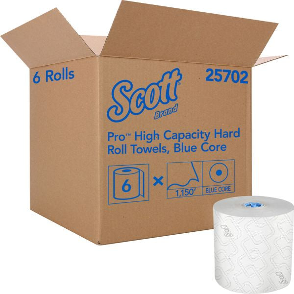 Scott Blue Core Hardwound Paper Towel 7.48"x1150' 6ct