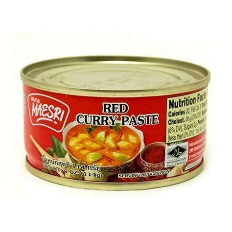 Maesri Red Curry Paste 4oz