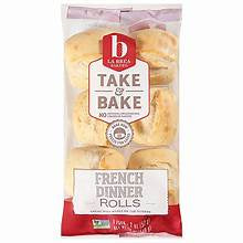 La Brea Take & Bake French Dinner Roll  6 ct