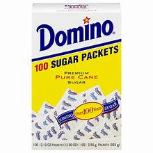 Domino Sugar Packets 100 ct