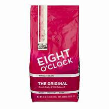 Eight O'Clock Coffee Original Whole Bean  21 oz