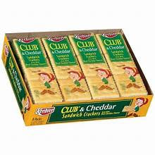 Keebler Club & Cheddar Sandwich Crackers 8 pk