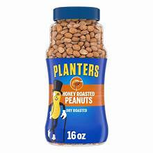 Planters Honey Roasted Peanuts 16 oz