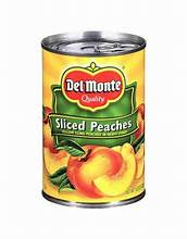 Del Monte Sliced Peaches In Heavy Syrup 15.25 oz