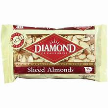 Diamond Sliced Almonds 6 oz