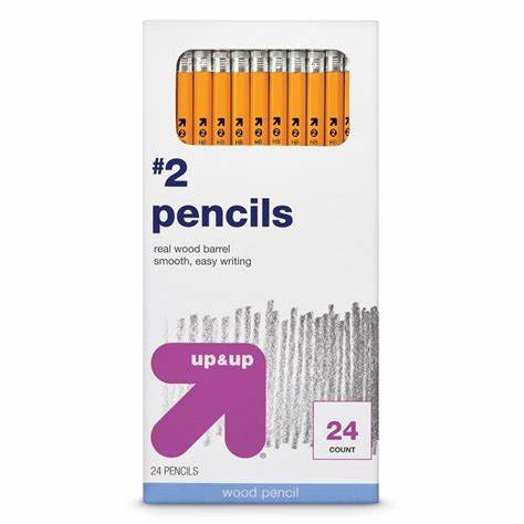 Up&Up #2 Pencil 24ct