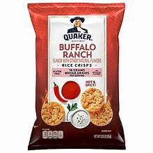 Quaker Rice Crisps Buffalo Ranch 3.03oz