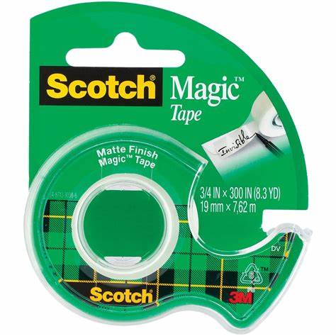 Scotch Matte Finish Magic Tape Jumbo Roll 1100 in