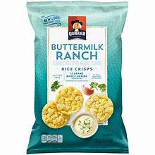 Quaker Rice Crisps Buttermilk Ranch 3.03 oz