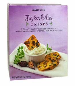 TJ Fig + Olive Crisps 5.3oz