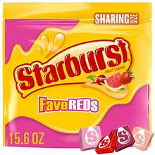 Starburst Fruit Chews Favereds  15.6 oz