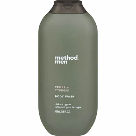 Method Men Body Wash Cedar and Cypress 18 fl oz