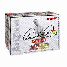 Arizona Half & Half Iced Tea Lemonade Zero Calorie 12 pk