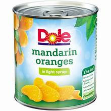 Dole Mandarin Oranges in Light Syrup 11 oz