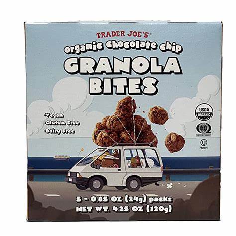 TJ Organic Chocolate Chip Granola Bites 5ct