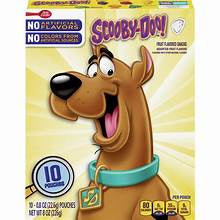 Scooby-Doo Fruit Flavored Snacks 10 ct