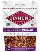 Diamond Chopped Pecans 8 oz