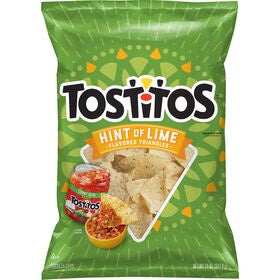 Tostitos Hint Of Lime Tortilla Chips 11oz